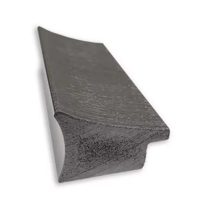 Specchio da Parete da Bagno Stretto con Cornice in Peltro Spazzolato 31" x 25", Senza Smussatura, Decorazione Moderna per Mobile Bagno