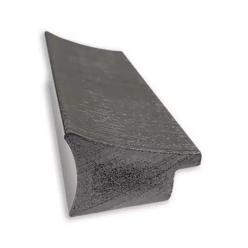 Specchio da Parete da Bagno Stretto con Cornice in Peltro Spazzolato 31" x 25", Senza Smussatura, Decorazione Moderna per Mobile Bagno