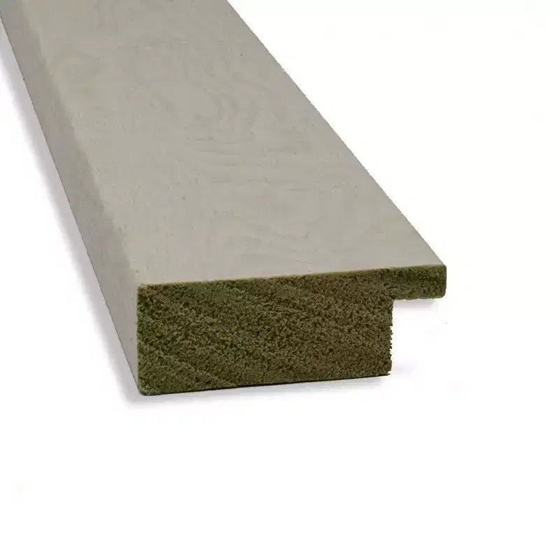 Specchio da parete per bagno con cornice stretta bianca rustica in assi, 40" x 28", senza smusso, hardware di montaggio incluso