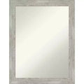 22" x 28" Non-Beveled Dove Narrow Wall Mirror for Bathroom Vanity - Amanti Art
