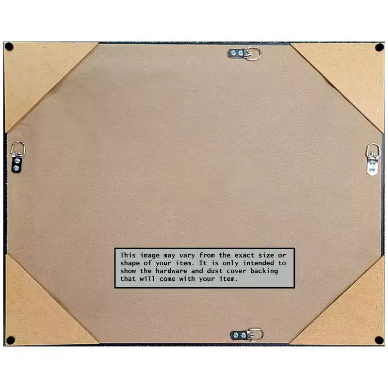Specchio da parete rettangolare per bagno 41" x 29" incorniciato in nero smoking, senza bordo smussato, da parete