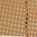 Sgabelli da bar altezza bancone con schienale in rattan, sedile imbottito e struttura in metallo, portata 136 kg (set da 2/3/4)