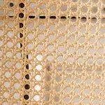 Sgabelli da bar altezza bancone con schienale in rattan, sedile imbottito e struttura in metallo, portata 136 kg (set da 2/3/4)