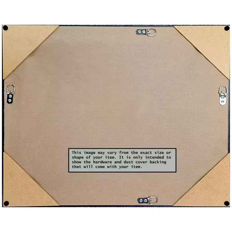 Specchio da bagno da parete in vero legno grigio stretto non bisellato, 28.5 x 22.5 pollici
